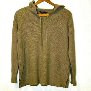 Denver Hayes Large Women's Hooded Sweater Stretchy Cozy Warm Spring Summer Soft